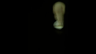 My Wife In The Bathroom (looking through the keyhole)