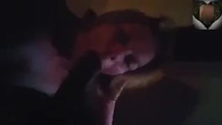 Wife sucks bbc for 1st time