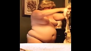 Wisconsin Wife Chrissy closeup of her nude