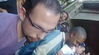 Cuckold Wife Groped Near Husband - 2 (She Can't Resist)