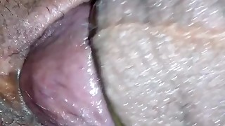 My hot wife sucking and fucking up close