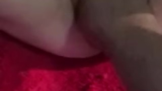 Fisting wife's pussy
