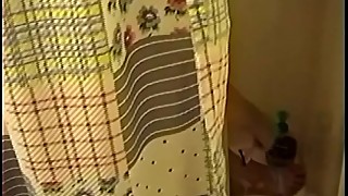 Amature MILF Wife - Showering and Shaving Her Legs
