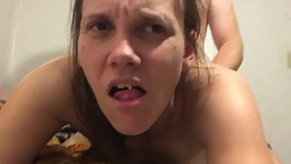 fucking my wife lily hard from behind must watch