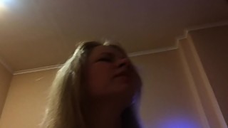 Blond wife top dicking