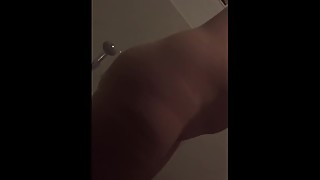 Wife tits after shower