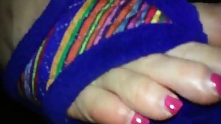 wife feet slippers cumshot toes goddess wife sleeping soles toes