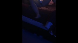Caught babysitter naked masturbating with your wifeâ€™s vibrator