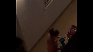 spying on busty neighbor housewive